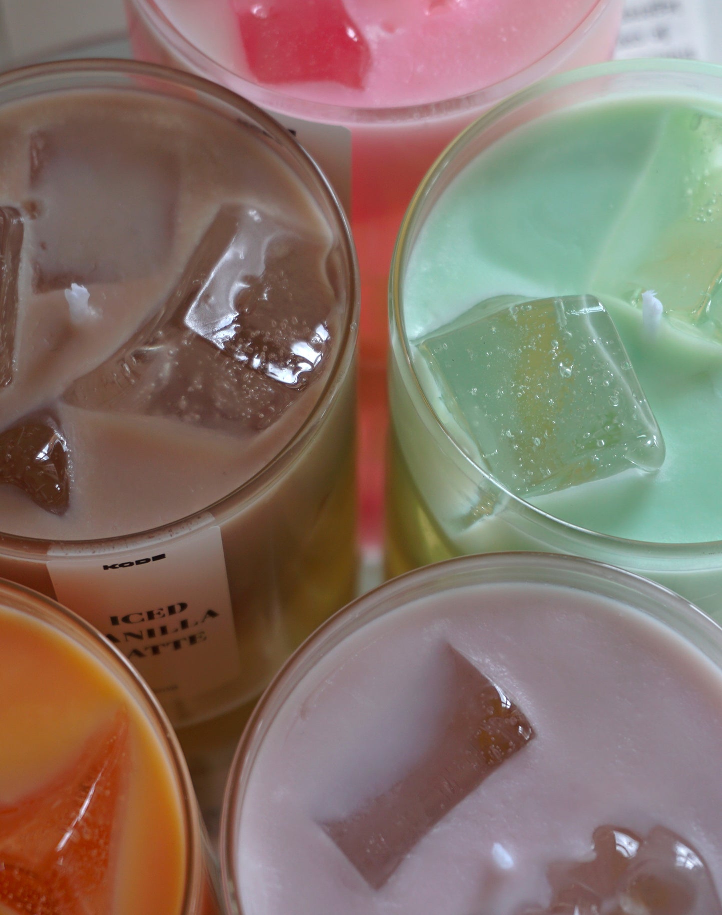 Bougie Iced latte