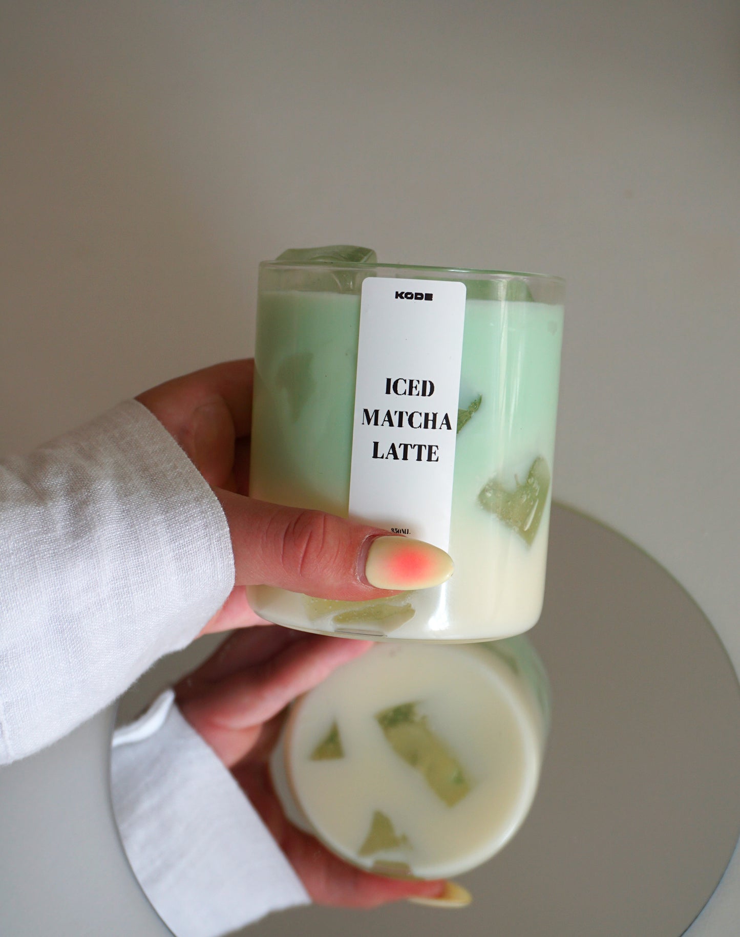 Bougie Iced latte