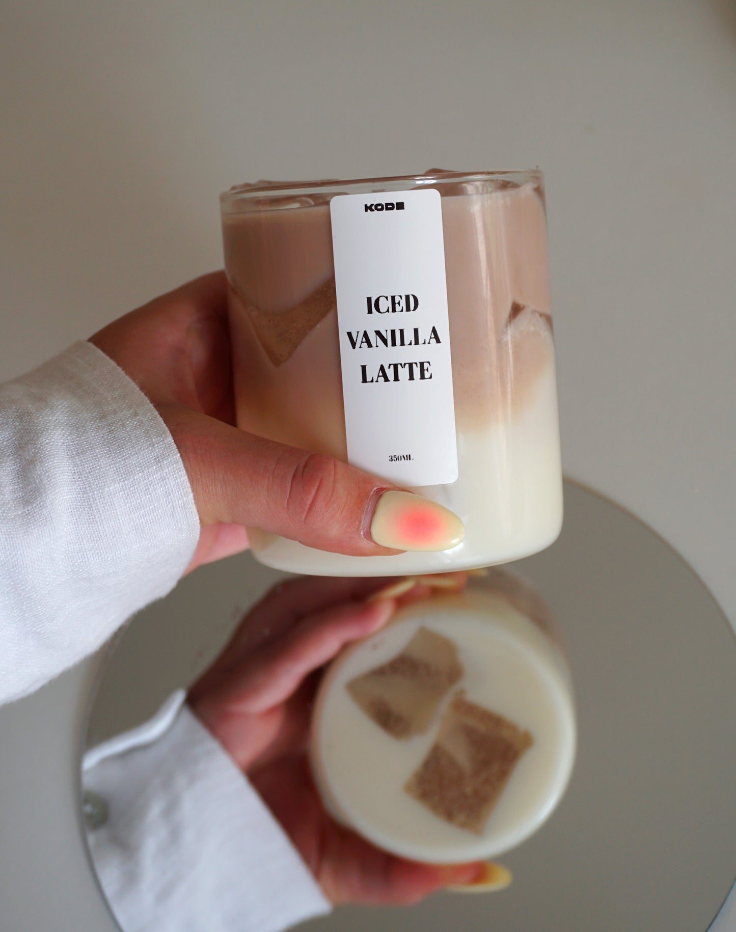 Bougie Iced latte