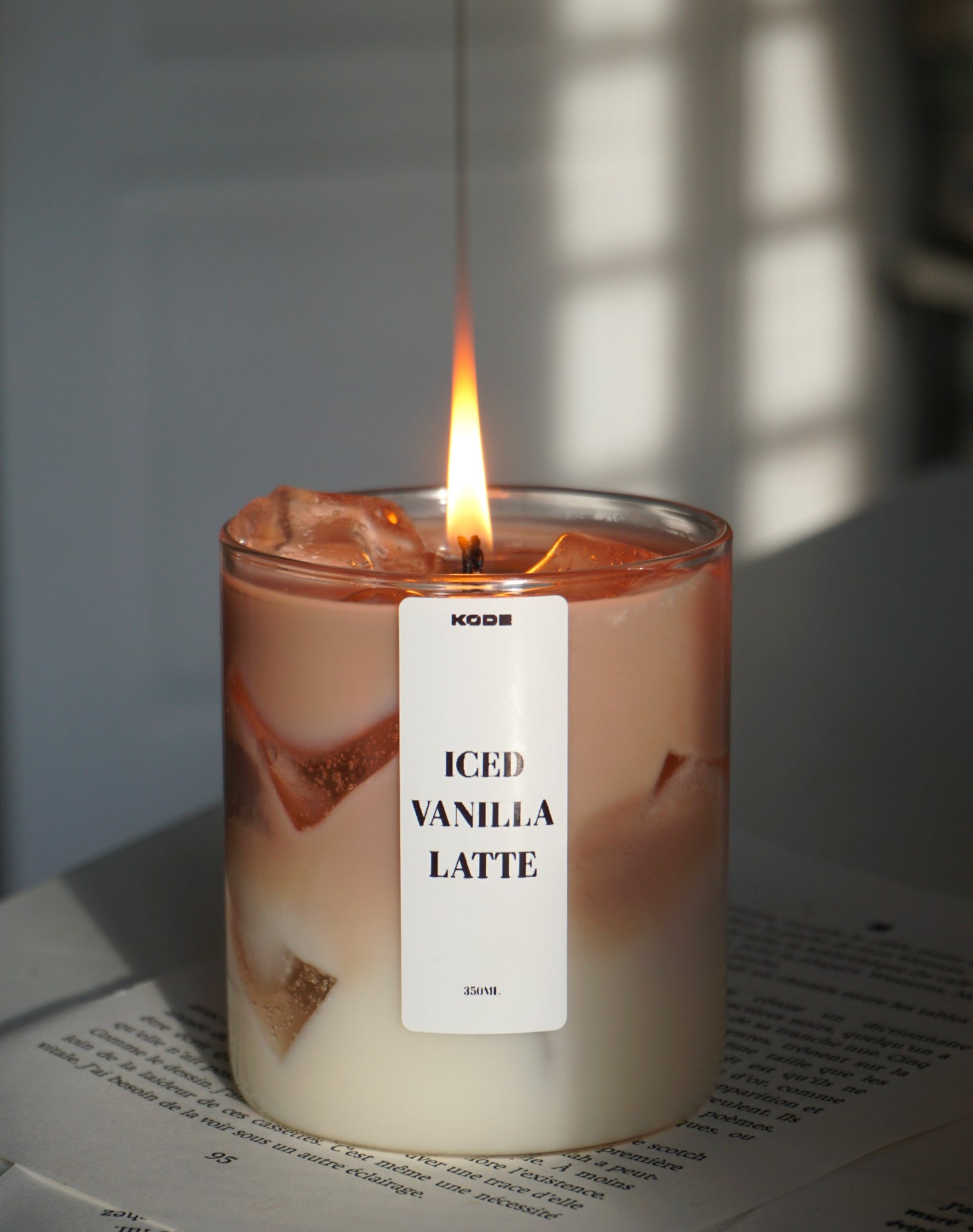 Bougie Iced latte