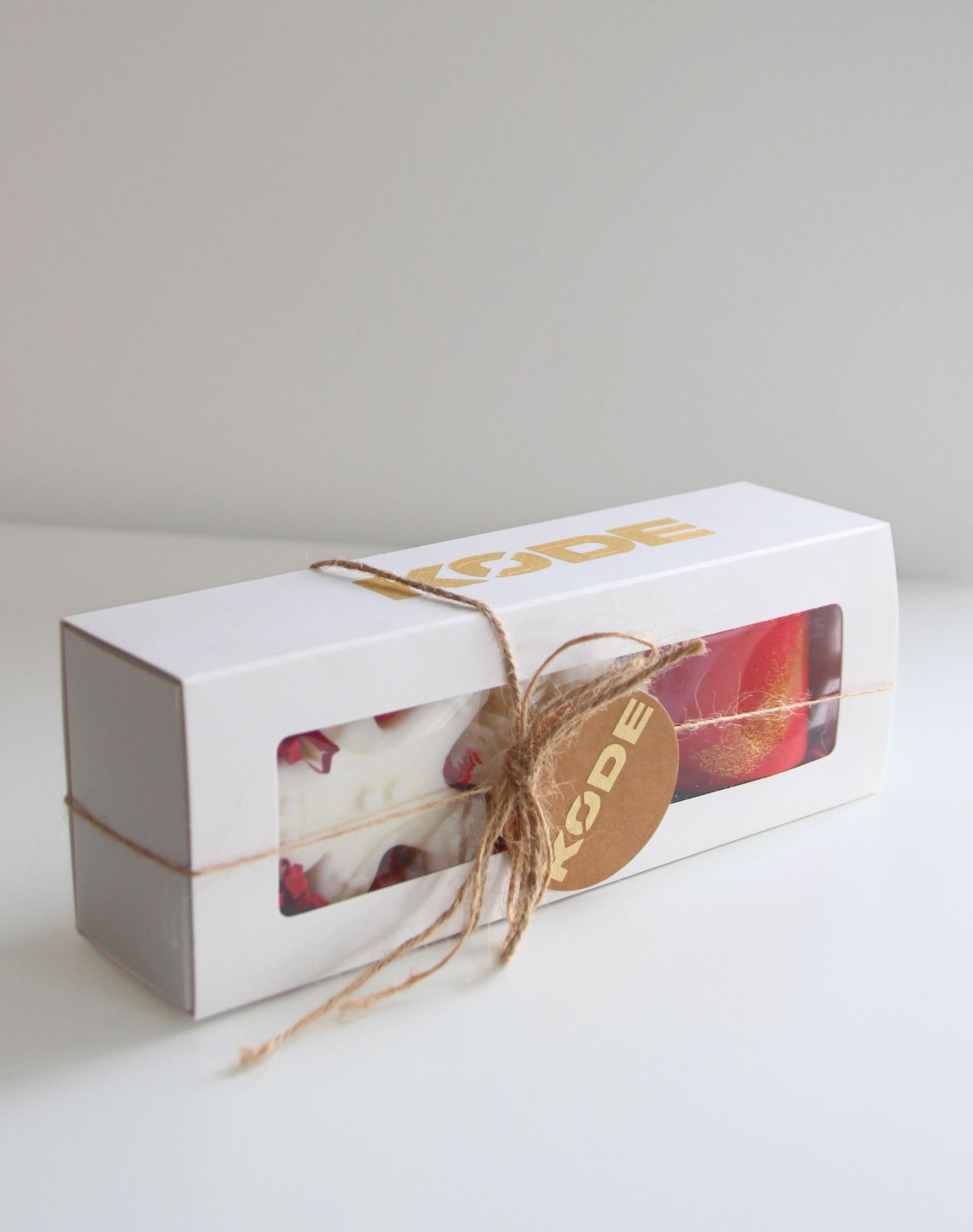 Coffret de Noël de bougies parfumées