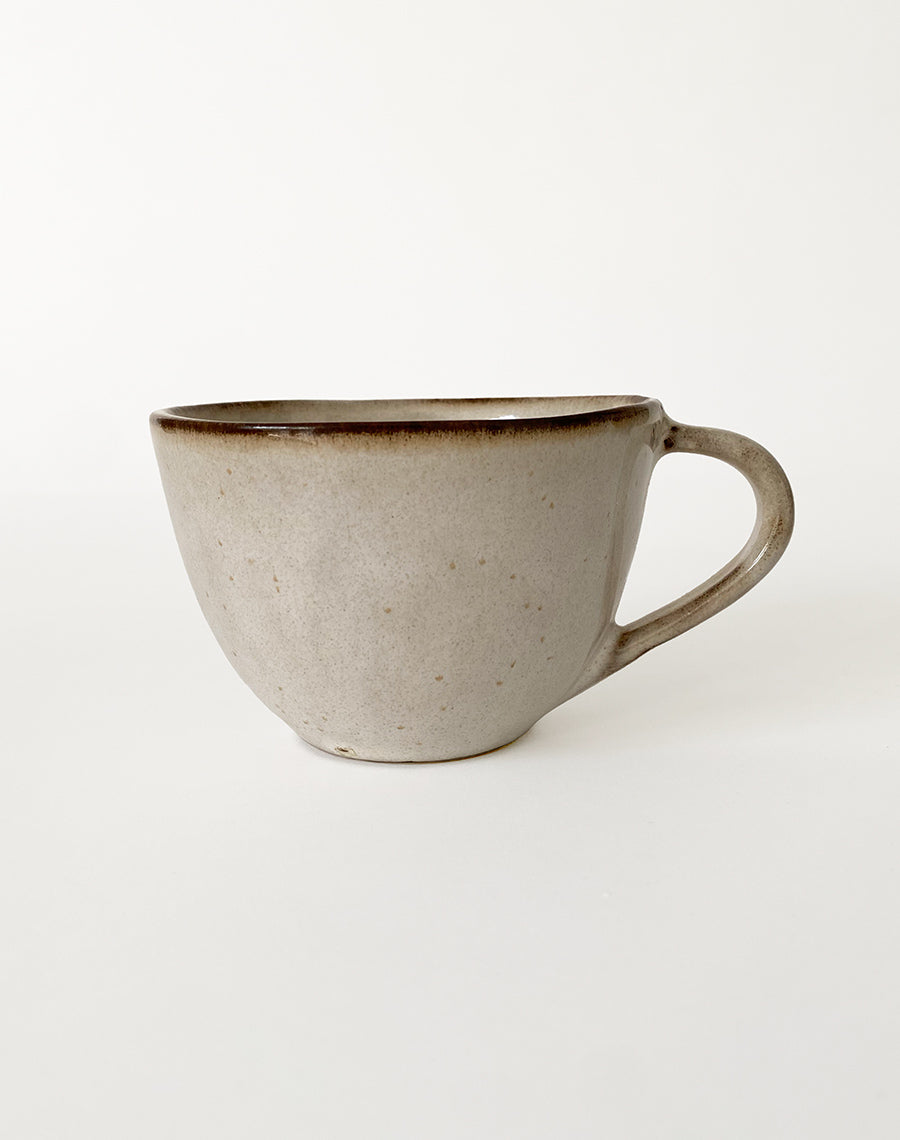 Tasse beige Milena (lot de 2)