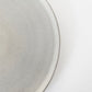 Assiette beige en grès